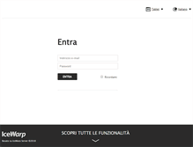 Tablet Screenshot of mail.be-online.net